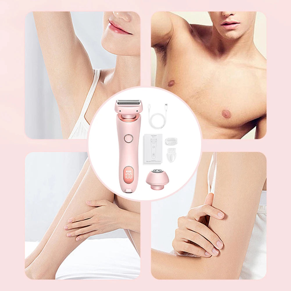 מסיר שיער לגוף חשמלי מבית breathy- בית שחי וביקיני • ללא קוצים • עמיד במים