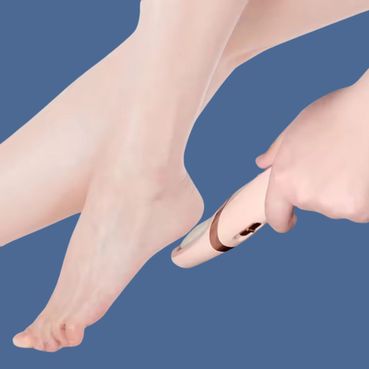 מסיר יובש חשמלי לרגליים – לרכות מיידית ולמגע חלק כמו משי.