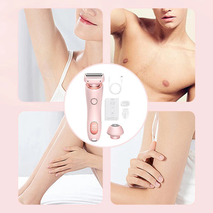 מסיר שיער לגוף חשמלי מבית breathy- בית שחי וביקיני • ללא קוצים • עמיד במים