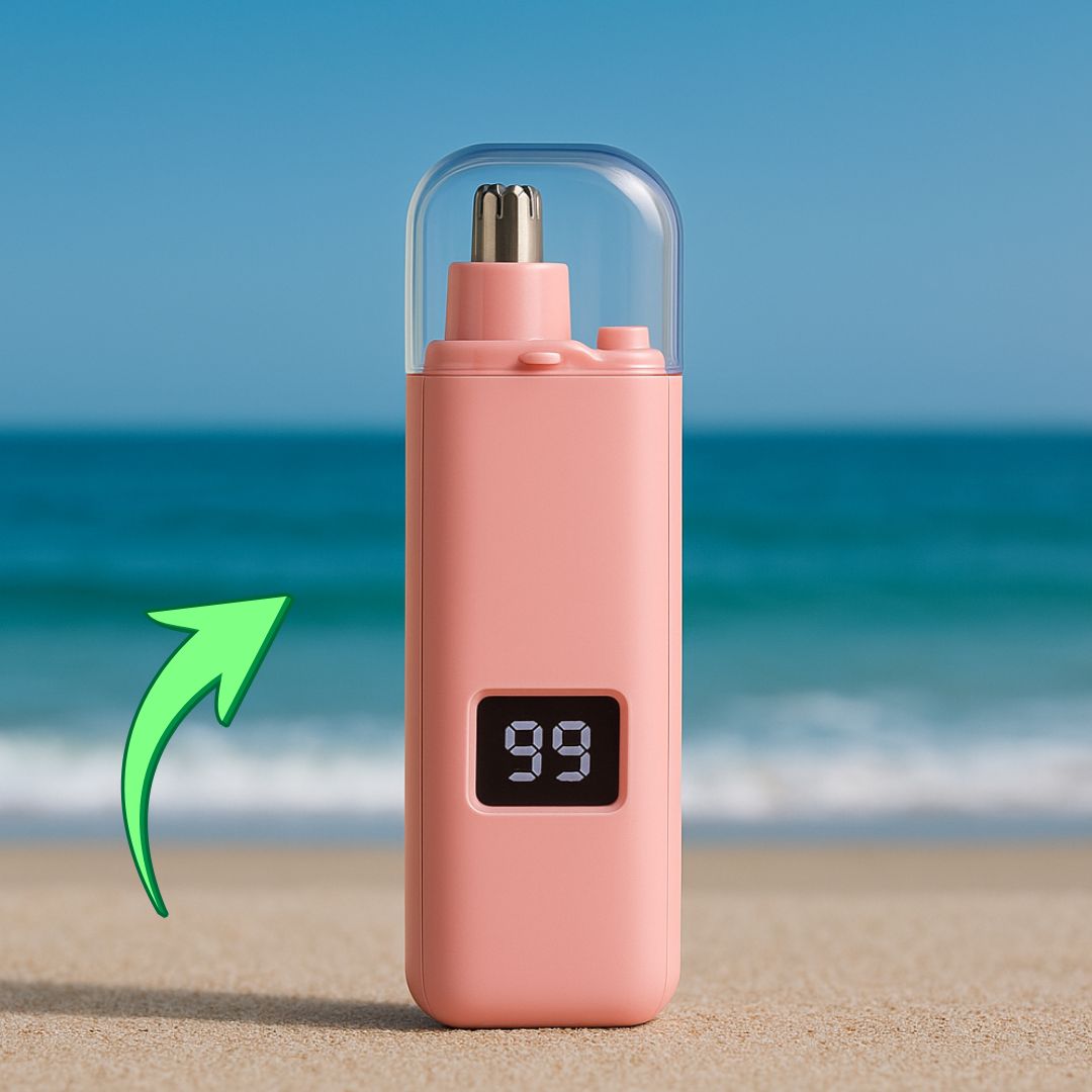 מסיר שיער מאף - נחירים חלקים משיערות ב5 שניות בנוחות מירבית וללא כאב